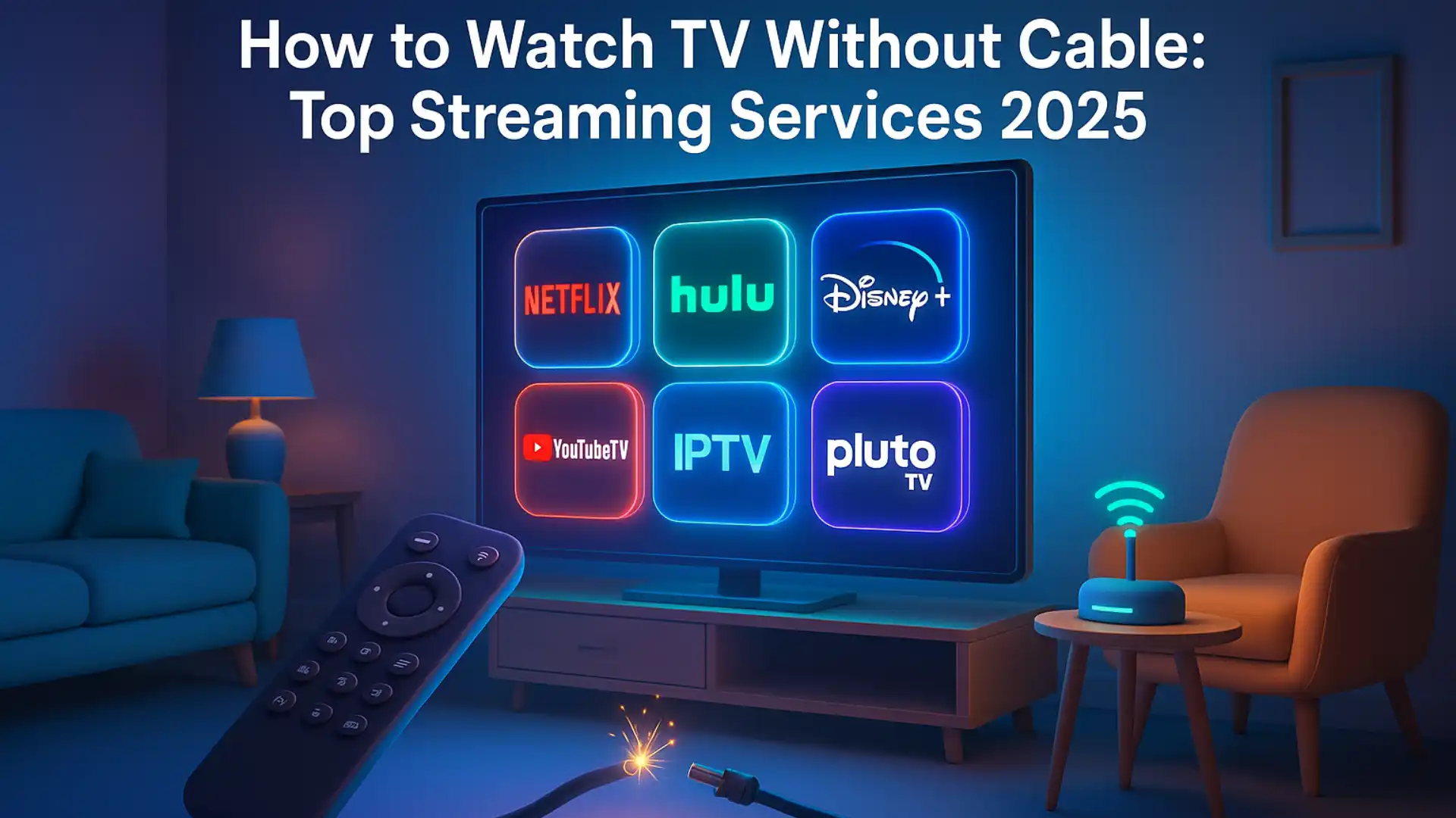 How to Watch TV Without Cable - Top Streaming Services 2025