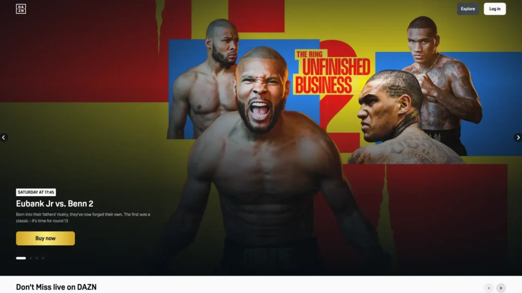 Dazn - The Best Platform for Combat Sports Fans