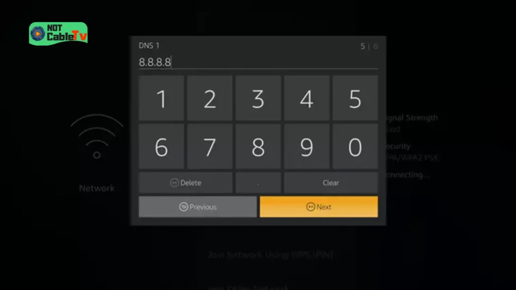 How to Fix Firestick Connected With Problems No Internet (12 Proven Solutions 2026) 8 Change DNS to Google DNS - Notcabletv.Com