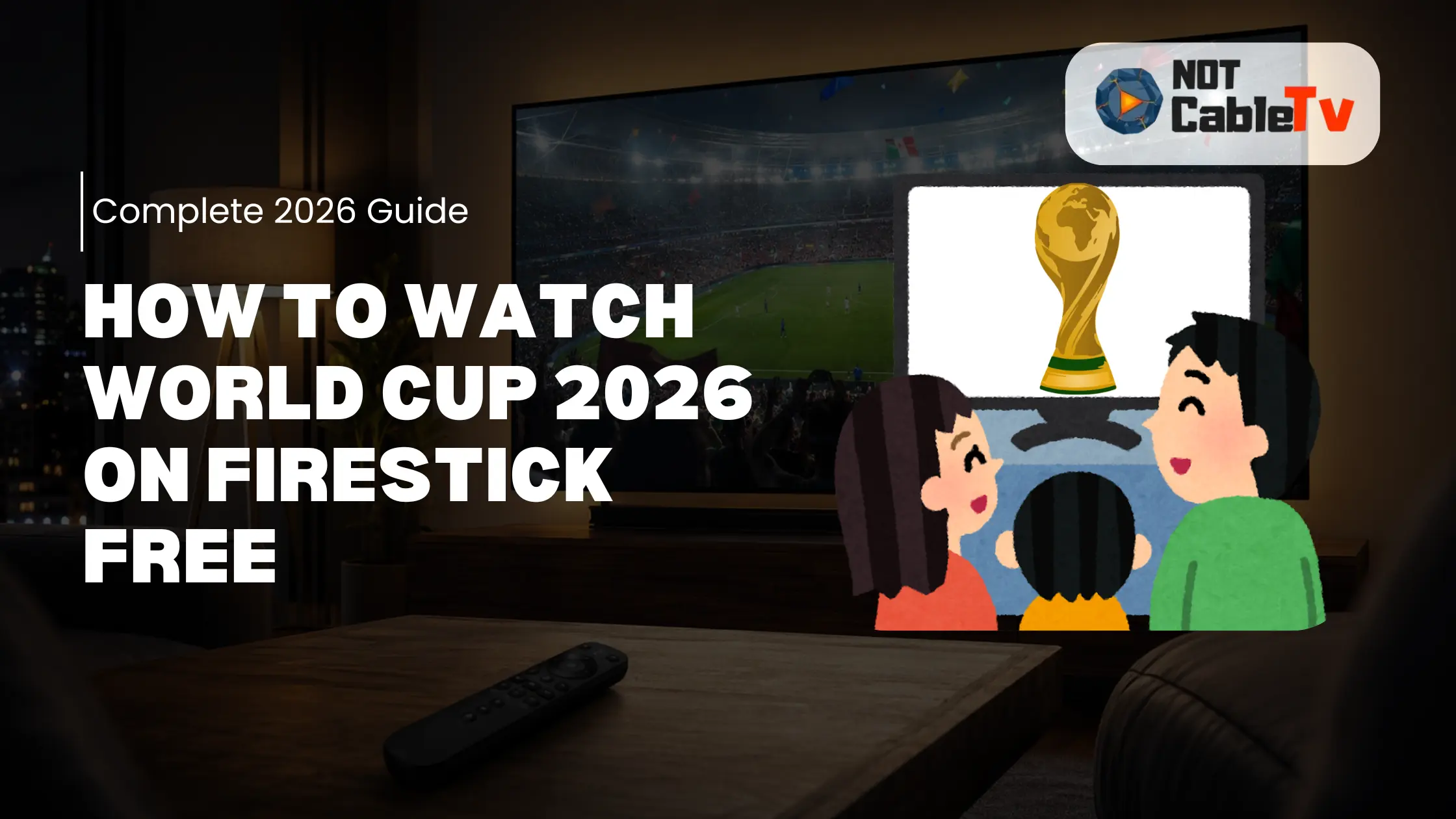 How to Watch World Cup 2026 on FireStick Free (Complete 2026 Guide) - NOtcabletv.Com