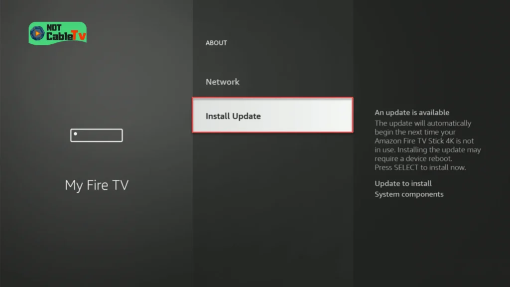 How to Fix Firestick Connected With Problems No Internet (12 Proven Solutions 2026) 14 Update Firestick - Notcabletv.Com