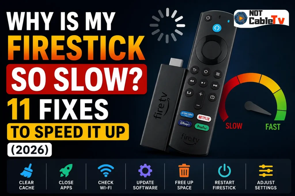 Why Is My Firestick So Slow 11 Fixes to Speed It Up (2026)